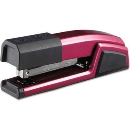 BOSTITCH Stanley Bostitch® Antimicrobial Metal Stapler, 25-Sheet Capacity, Magenta Wine Metallic B777RMAG